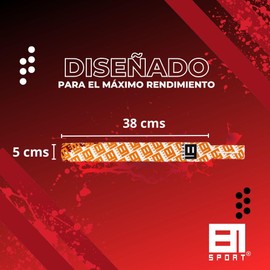 Set de Banderas, Cinturón y Chupones para Futbol Bandera | Cintas para jugar Tocho | Paquete Individual Para Tochito | Accesorios para Football Flag | Ocho Uno Sport (Amarillo)