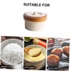 GRIRIW Egg Steamed Bowl Ceramic Stew Pot Lid Included for