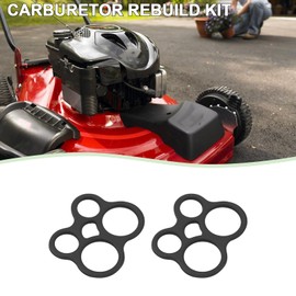 ECSiNG 2 Sets Carburetor Rebuild Kit Lawn Mower Carburetor Repair Kit 54832 69099 841649 841653 690988 Compatible with Briggs & Stratton
