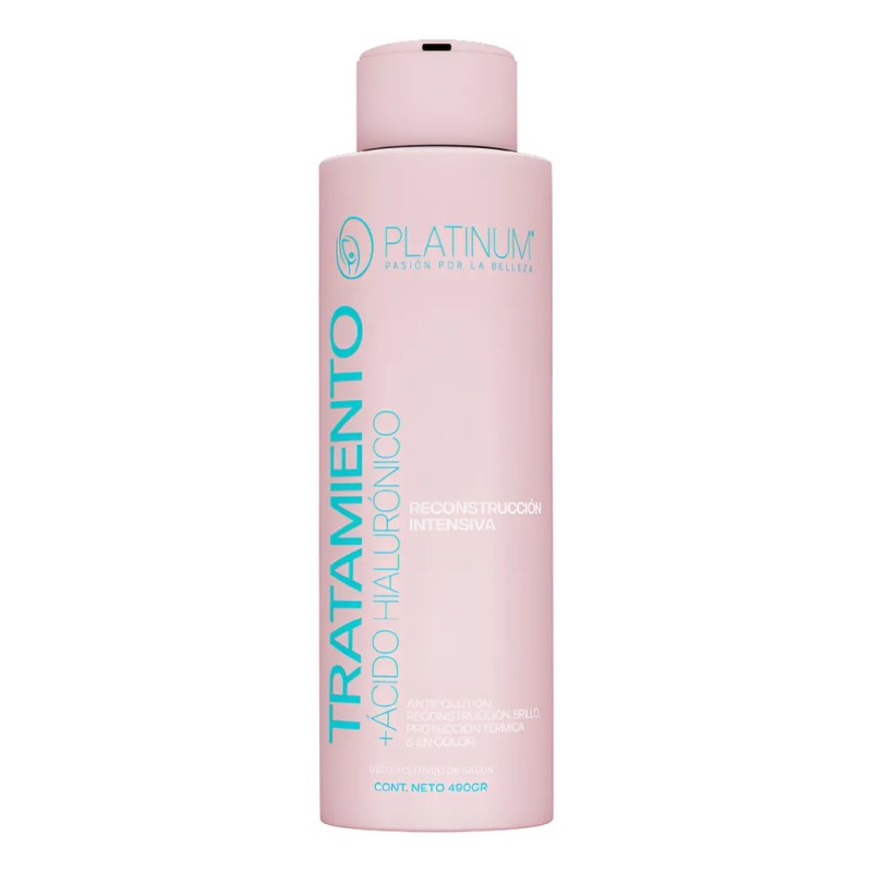 Platinum Tratamiento Capilar + Ácido Hialurónico 490 G