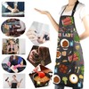 MBMSO Lunch Lady Apron Lunch Lady Appreciation Gift for Cafeteria