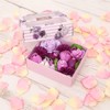 Q-FLA Bath Fragrance Flower Arrangement Box Brillante Purple
