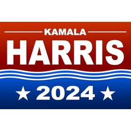 ClassicPix Poster 11x17: Kamala Harris for President 2024, Calm Seas