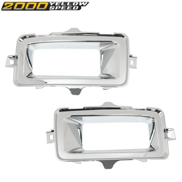 ylwspeed2000 Fit For Chevy Silverado 1500 2014-2015 Fog Light Trim