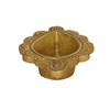 Guru JEE Brass Deepak for Puja Aarti Gifts Oil Wicks