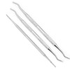Androxeda 3 Piece Pedicure Set Double Ended Nail Tools for