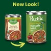 Pacific Foods Organic Vegetable Lentil Soup, Plant Based, 16.3 oz