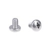 sourcing map Machine Screws Plate Phillips Head Screws Bolts M4