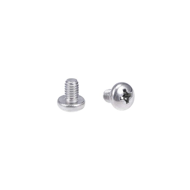 sourcing map Machine Screws Plate Phillips Head Screws Bolts M4