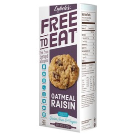 Cybele's Free to Eat Cookies, Oatmeal Raisin, 6 Ounce (Pack of 6)