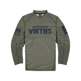 VIKTOS Men's Range Trainer Sunblock Lightweight Breathable Vented UPF 50+ Stretchy Summer Long Sleeve Tactical Jersey