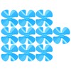 Boat Propeller, 10Pcs Propeller 4 Blades Strong Wind Light Weight