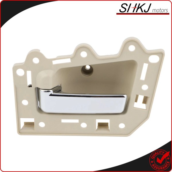 shkj-motors Front Left LH Inside Beige Chrome Door Handle Kit