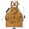 Woodworking Apron for Men, Shop Apron 20 oz Canvas Work
