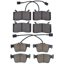 KALANBAY Front & Rear Ceramic Brake Pads Set For 2017-2022 Alfa Romeo Giulia,#68317364AA 77367733 68318394AA 68501180AA