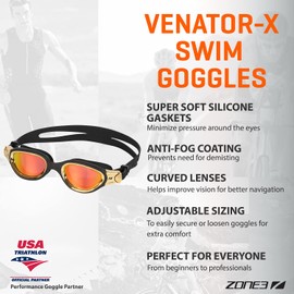 Zone3 Venator-X Glasses Black