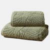 Brentfords Green Hand Towels for Bathroom, 100% Cotton Hand Towels