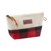 L.L.Bean Boat and Tote Zip Pouch, Mountain Red Buffalo