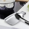 Spoon Rest for Stove Top, E-far 2-Piece Stainless Steel Spoon