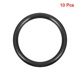 sourcingmap Nitrile Rubber O-Rings 52mm OD 42mm ID 5mm Width, Metric Sealing Gasket for Automotive Machine Plumbing, Pack of 10
