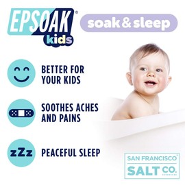 Epsoak Kids 5 lb. Bulk Bag Lavender Soak & Sleep Epsom Salt - San Francisco Salt Company