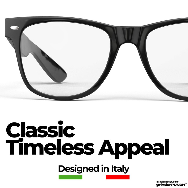 GrinderPUNCH GrinderPUNCH Blue Light Reading Glasses High Magnification Strong Reading