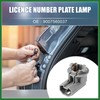 Motoforti License Number Plate Lamp Light Socket Number Plate Lamp