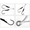 4X Twin Hook Jig Assist Hooks Fishing Lures Micro Slow
