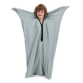 SANHO Sensory Sock Body Sock,X-Large,Perfect for Children with Sensory Processing Disorder,Updated Version,Silver