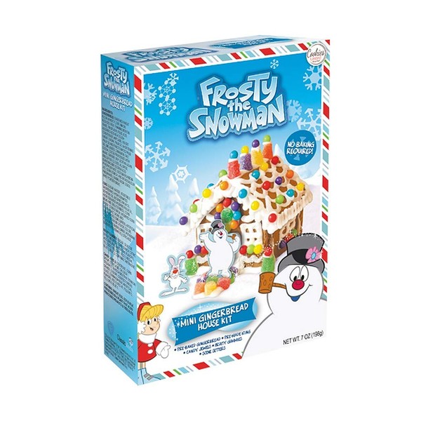 Cookies United Frosty the Snowman Mini Gingerbread House Kit 198g