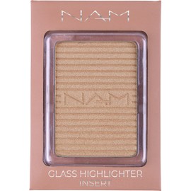 NAM Makeup Glass Highlighter Insert in a Blister, NR 2 - Neutral Light, 6g