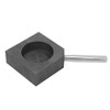 Graphite Casting Mold Heat Resistant High Purity 2.4in Diameter 0.8in
