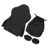 Gaming Chair Covers Comprehensive Protection Stretchable Comfortable Waterproof Black PU