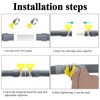 1M Washing Machine Waste Pipe Extension Adapter Kit, Dishwasher Hose