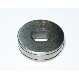 USWELD Drive Rolls For Lincoln Handy Core 11059, MIG-Pak HD 11062 MIG Flux Core Wire - 1-PK Knurled Groove .030/.035