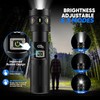 erbrigtli Flashlights High Lumens 10000 Rechargeable, Super Bright 50W LED,
