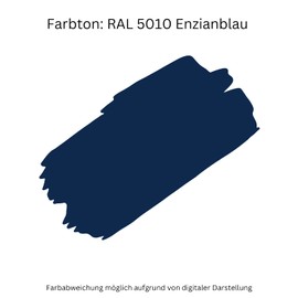 Wilckens Wilckens 2in1 Acryl Buntlack fr Innen und Au?en, seidenmatt, 750 ml, RAL 5010 Enzianblau