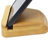 Bamboo Desktop Cell Phone Stand Holder
