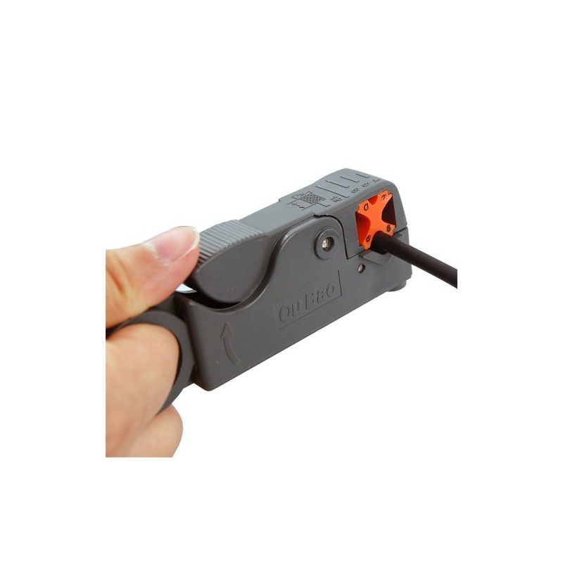 Accessotech Rotary Coaxial Coax Cable Cutter Stripper Tool for RG58