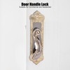Door Handle Lock Silent Lock Bearing Safety Lever Handle Reversible
