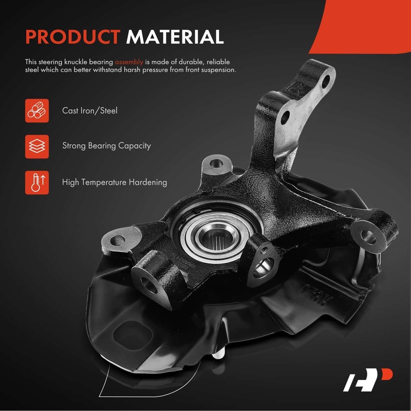 A-Premium Front Right Steering Knuckle & Wheel Bearing Hub Assembly