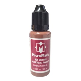 Micro-Mark Box Car Red Paint, 20ml