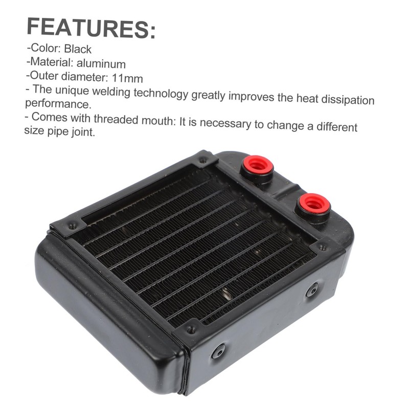 KICHOUSE Professional Technology Water Cooling Radiator Heat Exchanger for Computer