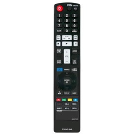 New AKB73775701 Replacement Remote Control Compatible with LG Sound Bar Audio System NB3730A NB3732A S33A1-D S34A1-D NB3740 NB3730A.DUSALLK NB3740.DUSALLK