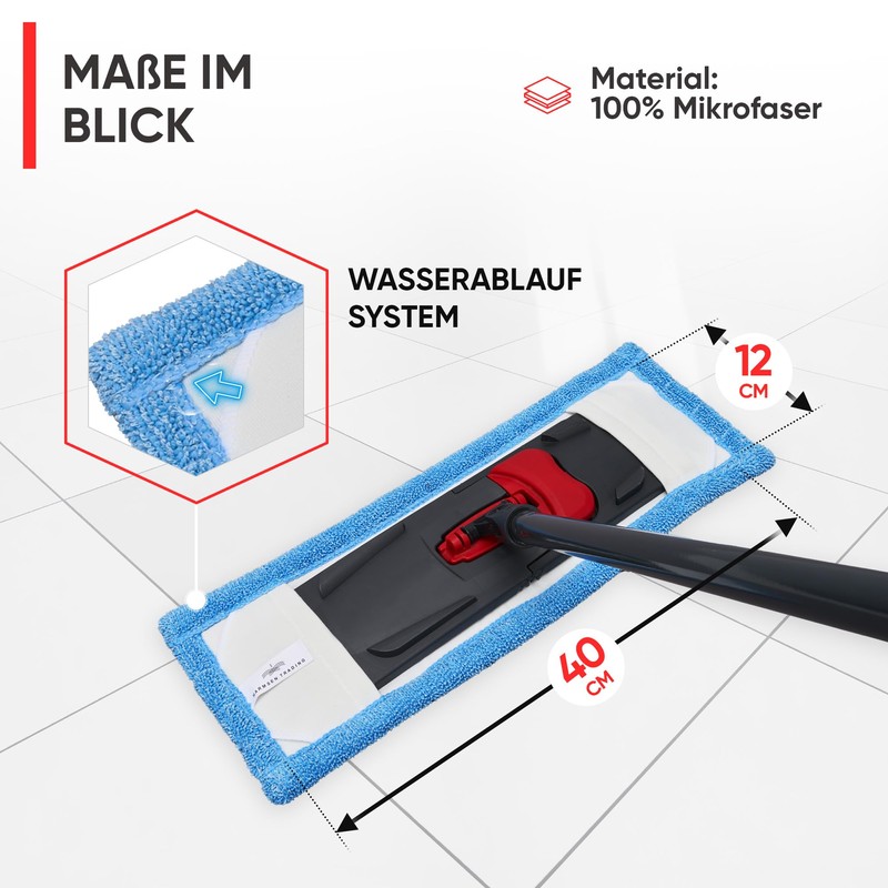 Wowtowelz Mop Cover Floor Mop Cover Tiles and Stone Floors