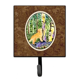 Caroline's Treasures SS8887SH4 Golden Retriever Leash Holder or Key Hook, 7Hx4.25W, Multicolor