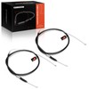 A-Premium Rear Driver and Passenger Side Parking Brake Cable Assembly