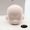 Blank Doll Head for 1/12 Ball Jointed Doll DIY Makeup