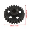 24T Pinion Gear Mod 1 5mm Shaft with Screws Wrench