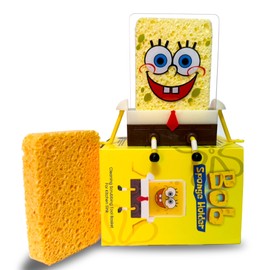 Bob Sponge Holder, Kitchen Cute Sink Draining, Sponge Bob Holder Cartoon Cleaning